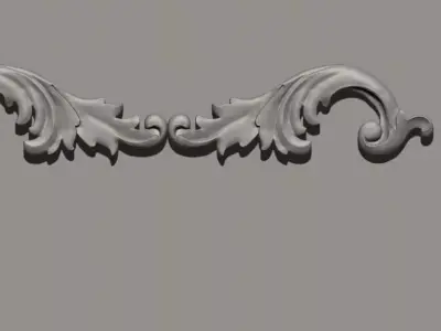 Carving ornament 3D model