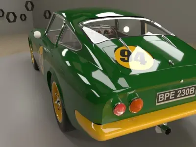 Lotus Elan 1964 Shapecraft 3D model