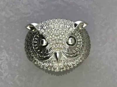 Ring Owl 3D print model