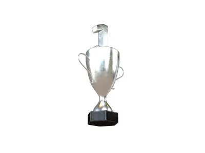 Trophy v4 002 Low-poly 3D model