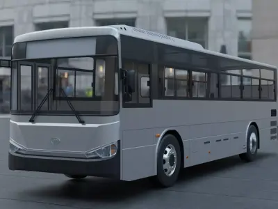 Zyle Daewoo Bus BS106 3D model