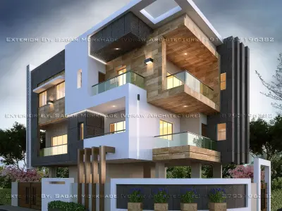 AUDI Car showroom with 8 cars 3D model