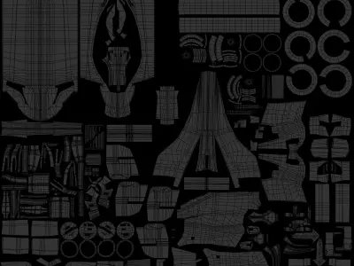 Formula 1 3D analysis template 3D model