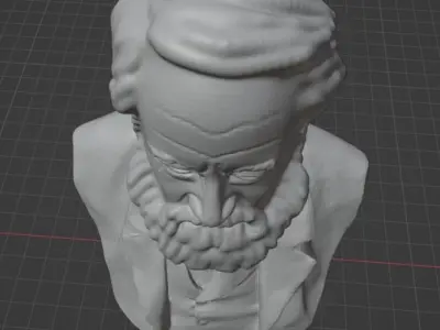 James Prescott Joule 3D print model