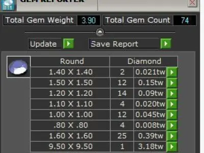 Wedding Art Deco Ring 3D print model