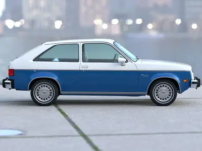 Chevrolet Chevette 2-door 1980 3D model