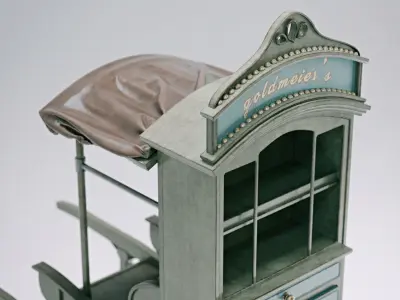 Fantasy Cart 3D model