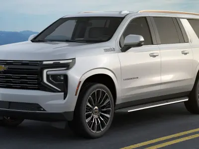 Suburban High Country SUV  2025  3D model