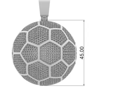 Football  Soccer  Ball  3D print model