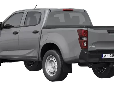 Isuzu D-Max Ultility 2025 3D model