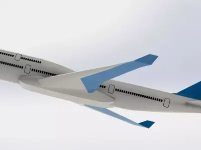 Boeing B747 3D print model