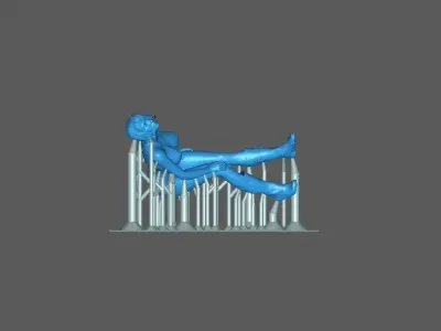 Figure Rini Sexy Girl 1-64 Scale 3D print model