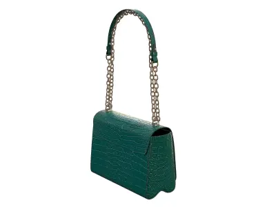 Louis Vuitton Bag Twist Crocodile Green 3D model