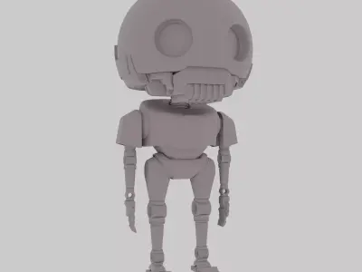Robot 3D model 3