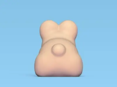 Cute Little Bunny 3D print model