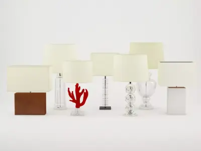 Table Lamps by ZARA HOME 3D model