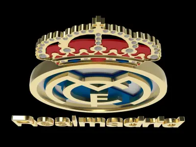 Real Madrid Escudo 3D model