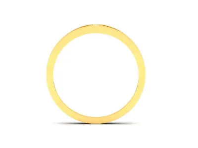 Band 3dm Render Details gold ring with diamond 3D print model