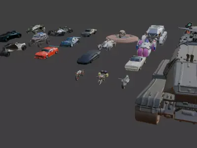 GV set 3 - 20 items 3D model