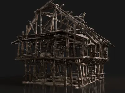 Free for awesome people Free low-poly 3D model