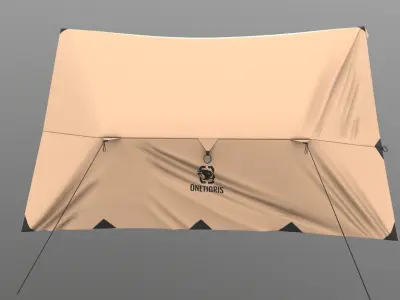 Camping Tent 3D model