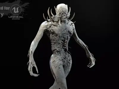 MutantR3 Low-poly 3D model