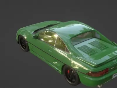 TOYOTA32 Low-poly 3D model