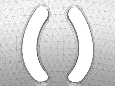 Stylish Flower Vase 3D print model