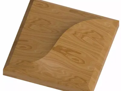 Decorative panel STL 3D model