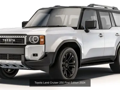 Toyota Land Cruiser 250 base and First Edition 2024 3D Model Pack