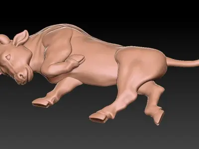Bull 3D Printing  3D print model