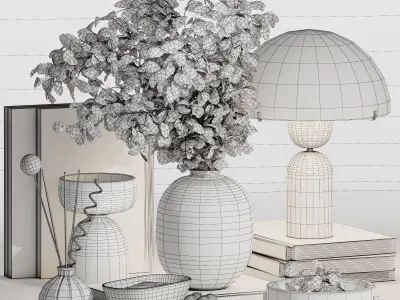 Decorative Set 014 3D model
