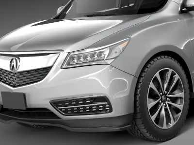 Acura MDX 2014 3D model