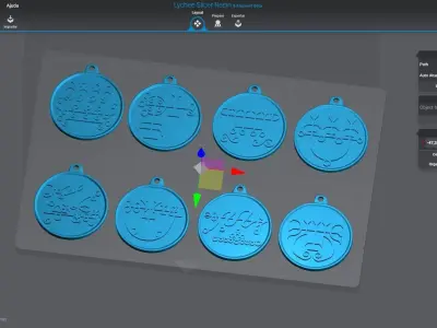 72 sigils Goetia  3D print model