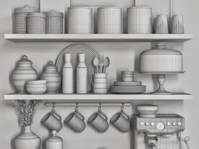 Kitchen Accessory 09 3D model