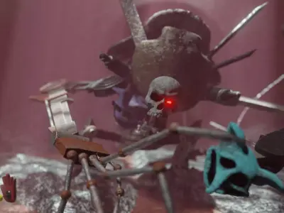 The Prototype - Poppy Playtime Chapter 5 Fan Model Free low-poly 3D model