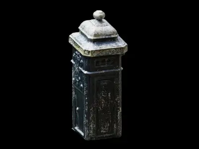 Old Mailbox 3D model