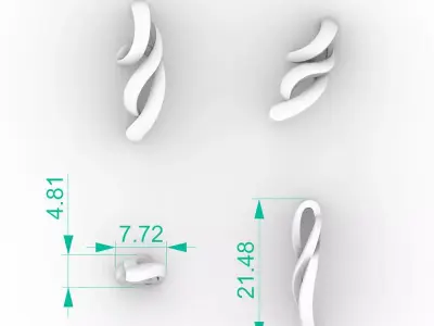 Ultimate Wave Necklace  3D print model