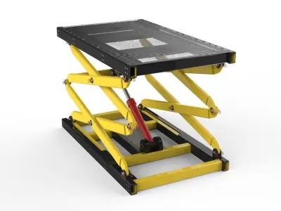 Scissor Table Lift 3D Model 3D model
