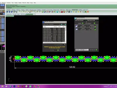 Luxury Oval Emerald Tennis Bracelet 101a 3D print model