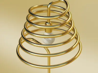 Modern Floor Lamp 04 Elice 3D model