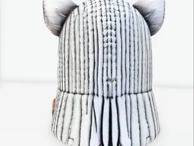 Lycan cap Low-poly 3D model