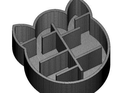 Innovative Kids Organizer Stand 3D print model