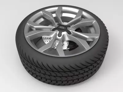 Audi Rim  3D model