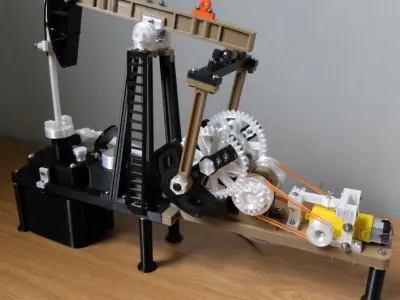 OIL WELL 3D PRINTER 3D print model