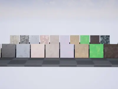 Advanced Marble Material - UE4 Texture