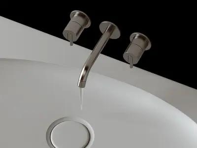 Wash basin sink bathroom 3D model