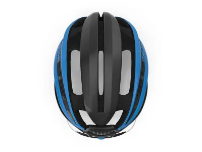 Blue Bicycle Helmet 3D model