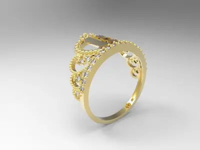 Anillo 15 Anos 3D model