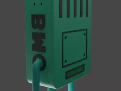 BMO Low Poly Free low-poly 3D model